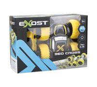 Silverlit - Exost Voiture Télécommandée Tout-Terrain 360 Cross Jaune - Batterie Rechargeable - Conduite sur 2 Faces à 360° + Phares LED - Vitesse : 12km/h - Jouet pour Enfants dès 5 Ans - 54760