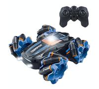 Voiture Télécommandée Stunt 2.4G Rotations 360° Lumières Cool Double Face YONIS