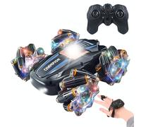 Voiture Télécommandée Stunt 360° Lumières Cool Tout-Terrain Puissante Jouet YONIS