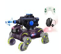 Voiture Télécommandée Stunt 8 Roues Avec Lumières Musique Et Spray Pour Enfants YONIS