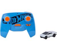 Voiture Télécommandée,Tesla Cybertruck Échelle 1:64 Compatible Avec Les Circuits Et Pistes Orange,Jouet Pour Enfant Dès 5 Ans,Gxg30