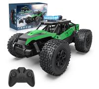 Voiture Télécommandée Tout Terrain, 1:20 Voiture de Course Radiocommandée 2.4Ghz RC Camion Telecommande Rechargeable Monster Truck Jouet Garçon Jeu Extérieur Intérieur Cadeau Enfant 6 À 14 Ans
