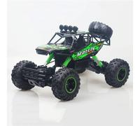 Voiture Télécommandée Tout-Terrain 4x4 Enfant Puissante Et Robuste 37cm Verte Vert YONIS