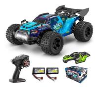 Voiture Télécommandée Tout Terrain Adulte,1:18 40Km/H Rc Voiture,2.4Ghz 4Wd Camion Telecommande,4X4 Rc Crawlers Avec 2 Batteries 7