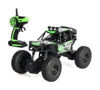 Voiture télécommandée YONIS Voiture Télécommandée Tout Terrain Véhicule Radiocommandée 2.4 Ghz Batterie Vert