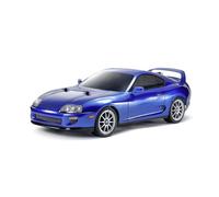 Tamiya RC Toyota Supra (JZA80) BT-01 bleu 1:10 Auto RC électrique Voiture de tourisme propulsion arrière kit à monter 2,4 GHz