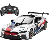 Voiture Télécommandée - TURBO CHALLENGE - BMW M8 GTE - Blanc - 1/18 - Assemblage facile