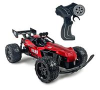 Voiture Télécommandée - TURBO CHALLENGE - RX Car 89 093721 - Rouge - 1/12 - Batterie Rechargeable et Piles incluses - Métal