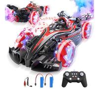 Voiture télécommandée, voiture RC à 14 canaux avec fonction de pulvérisation avec lumières et musique, vitesse jusqu'à 25 km/h, un excellent cadeau pour les adultes ou les enfants de 3 ans et plus