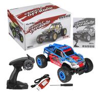 Voiture Tout-Terrain Télécommandée 1:16 4wd Rc, 2.4g, Haute Vitesse, Radio, Buggy Monstre Électrique, Jouet Pour Enfants