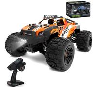 Voiture tout-terrain télécommandée COIL Auto 4x4 tout-terrain télécommandée 40 km/h grande avec télécommande orange 1:8