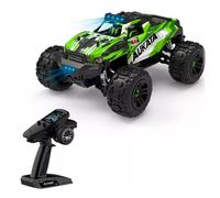 Voiture tout-terrain télécommandée COIL Auto 4x4 tout-terrain télécommandée 40 km/h grande avec télécommande verte 1:8