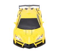 Voiture Transformable Télécommandée, Jouet de Voiture Robot 2 en 1 à L'échelle 1:18 avec Véhicule RC Rechargeable 2,4 GHz, pour Garçons âgés de 6 à 12 Ans