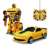Voiture Transformers - Transformers - Camaro Bumblebee - Radiocommandé - Jaune - Mixte