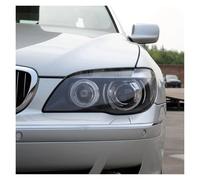Voiture Transparent Abat-Jour Pour BMW Série 7 E65 E66 2005 2006 2007 2008 Verre Auto Coquille Phare Abat-jour Transparent Voiture Avant Lentille Couverture(Left Side)
