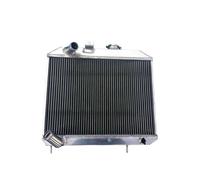 Voiture Turbo Intercooler Compatible Avec Jeep Pour Willys CJ2 CJ3 1941 1942 1943 1944 1945 1946 1947 1948 1949 1950 1951 1952 Pièces Rechange Radiateur Aluminium