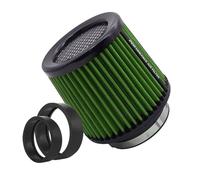 Voiture Tuyau D'admission Filtre À Air Sport Haut Débit 2,5" 3" 3,5" 4" Universel Pour Admission D'air 63 Mm 76 Mm 80 Mm 89 Mm 101 Mm Pour Voitures De Course(101mm-Green)