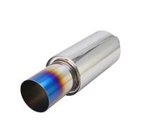 Voiture Tuyau d'Échappement Tuyau D'échappement Universel Pour Voiture, Pièces Modifiées, Silencieux Droit, 51mm, Pour Le Sport Silencieux
