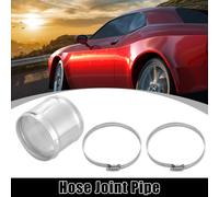 Voiture Tuyau Joint Tuyau Ensemble avec 2 Pinces Diamètre Externe 3.5" 89mm Longueur 3" 76mm