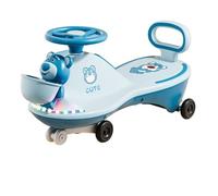 voiture twist car Voiture Wiggle avec roues lumineuses anti-retournement, tournez Wiggle et c'est parti. Le meilleur jouet à enfourcher for garçons et filles Voiture Twist avec(Blauw,Normal wheel)