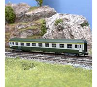 Voiture UIC, A9, 1CL, logo nouille, SNCF, Ep. V - MINITRIX 18464 - N 1/160
