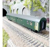 Voiture UIC-X Ric Dms, toit argent, SBB CFF FFS, Ep IVa - LSMODELS 472009 - HO 1