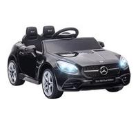 Voiture véhicule électrique enfant 6 V 5 Km/h max. télécommande effets sonores + lumineux Mercedes SLC 300 noir Noir G