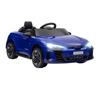 Véhicule Électrique Enfant Audi Rs E-Tron Gt V. Max. 5 Km/H Télécommande Effets Sonores + Lumineux Bleu Indigo