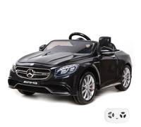 Voiture véhicule électrique enfants - Mercedes AMG S63 - Noir
