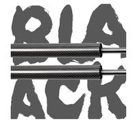 Voiture Vérin Coffre Pour Chevrolet Pour Camaro 5th Gen Coupé 2009-2015 Hayon Remplacé Par Coffre Automatique Pop-up Vérins À Gaz Ressorts(Black carbon fiber)