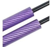 Voiture Verin Hydraulique De Capot Pour Colt Pour Cz3 2004-2012 Hayon Coffre Ascenseur Tiges De Support Amortisseur Prop Piston Cylindres Support Capot Avant Voiture(Purple Carbon Fiber)