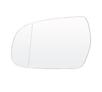 Voiture Verre Lentille Miroir Pour A3 pour A4 S4 pour A5 S5 pour Quattro 2010-2017 gauche droite conducteur côté passager porte aile miroir verre chauffé extérieur asphérique Auto(Left)