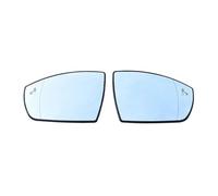 Voiture Verre Lentille Miroir Pour Kuga II 2013 2014 2015 2016 2017 2018 2019 avertissement d'angle mort chauffé miroir latéral en verre remplacement automatique aile convexe arrière(A pair)