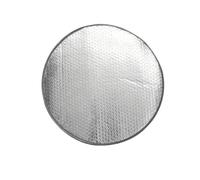 Voiture Volant Voiture Universel Pare-Soleil Double Protection Solaire Épaisse Pliable Crème Solaire Fournitures Housse Volant Argent(Argent - Style B)