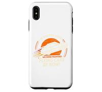 Voiture Volante drôle Rétro Future Humour Design Coque pour iPhone XS Max