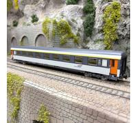 Voiture voyageur, A9u, 1CL, livrée Corail, logo Casquette, SNCF, Ep. IV - PIKO 9