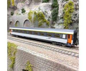 Voiture voyageur, A9u, 1CL, livrée Corail, logo Casquette, SNCF, Ep. IV - PIKO 9