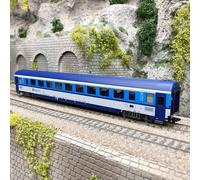 Voiture voyageurs 1 pmz 143, livrée gris bleu, CD, EP VI - MARKLIN 43762 - H