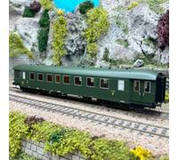 Voiture voyageurs B9ti 2CL, train Express, Sncf, Ep III - BRAWA 46184 - HO 1/87