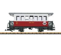 Voiture voyageurs N°116, rouge et blanc, Jagsttalbahn, Ep. IV, LGB 33205, G 1/22