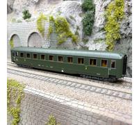 Voiture voyageurs type B10 myfi, 2 x type 39 allemande", SNCF, Ep. III - BR
