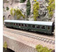 Voiture voyageurs type Bmh, 2 R, Ep. IV, éclairage - TRIX 23181 - HO 1/87