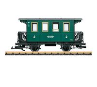 Voiture voyageurs type M-D 3, livrée vert mousse, Jagsttalbahn/SWEG, Ep. IV - LG