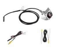 Voiture Vue arrière caméra Caméra De Recul Fish Eyes Gold AHD Ou CVBS 1080P Full HD 170° pour Grand Angle pour Vision Nocturne Caméra De Recul(Silver-CVBS-CCD)