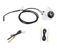 Voiture Vue arrière caméra Caméra De Recul Fish Eyes Gold AHD Ou CVBS 1080P Full HD 170° pour Grand Angle pour Vision Nocturne Caméra De Recul(White-CVBS-AHD1080P)