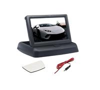 Voiture Vue Arrière Caméra Moniteur De Voiture avec Écran 43 Pouces pour Caméra De Recul Écran LCD TFT HD Couleur Numérique 43 Pouces PAL/NTSC(203)