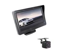 Voiture Vue Arrière Caméra Moniteur De Voiture avec Écran 43 Pouces pour Caméra De Recul Écran LCD TFT HD Couleur Numérique 43 Pouces PAL/NTSC(202-IR Camera)