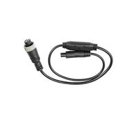 Voiture Vue Arrière Caméra Recul Moniteur Caméra Arrière pour Voiture 4 Broches Tête D'aviation Mâle/Femelle vers RCA AV/Femelle DC Adaptateur Prise Câble Multiple Convertisseur(4PinM-4Pin)