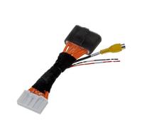 Voiture Vue Arrière Caméra Recul pour Kadjar pour Megane IV Système pour R-Link 2 Entrée CVBS C32 Câble Adaptateur Caméra Recul 32 Broches avec Sortie 6 V