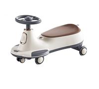 Voiture Wiggle for Enfants, Jouet à enfourcher, Roue Clignotante silencieuse, Compartiment de Rangement intégré, Charge maximale 90 kg, à partir de 3 Ans(Blauw)